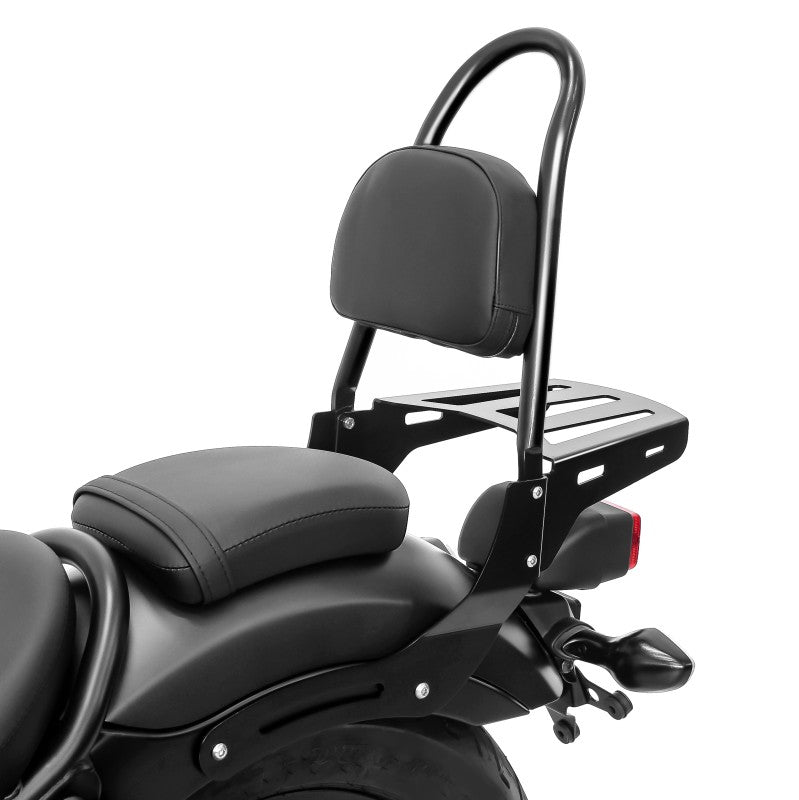 Sissy Bar CS M+Portbagaj Honda Rebel 500 17-23 DP206