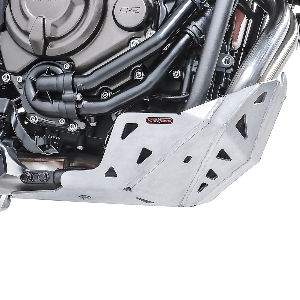 Scut de protectie pentru Yamaha Tenere 700 19-20 - Protectie galeria de evacuare din aluminiu