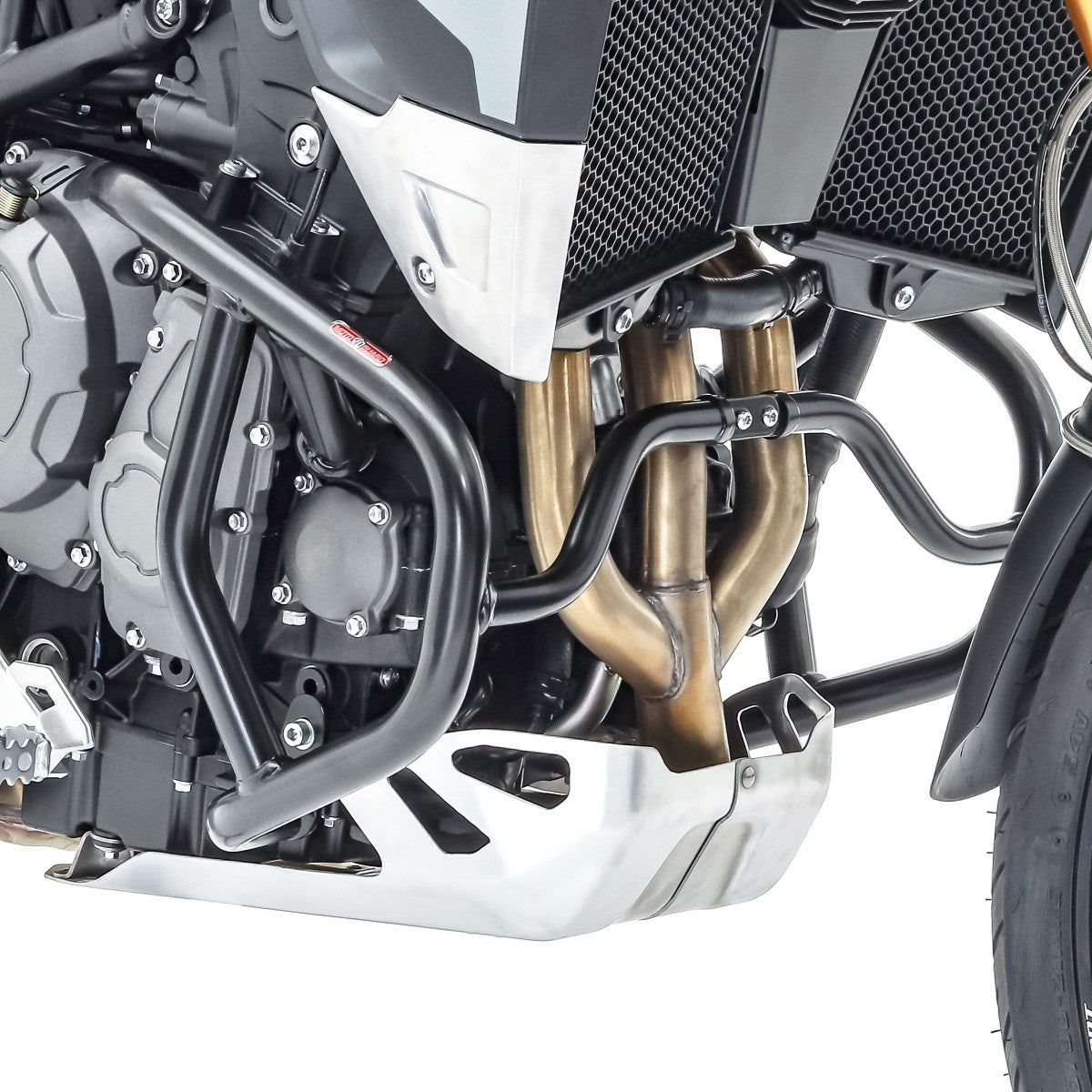 Crash bar pentru Triumph Tiger 900 / GT / Rally 20-24, Partea inferioara, Negru Protectie motor