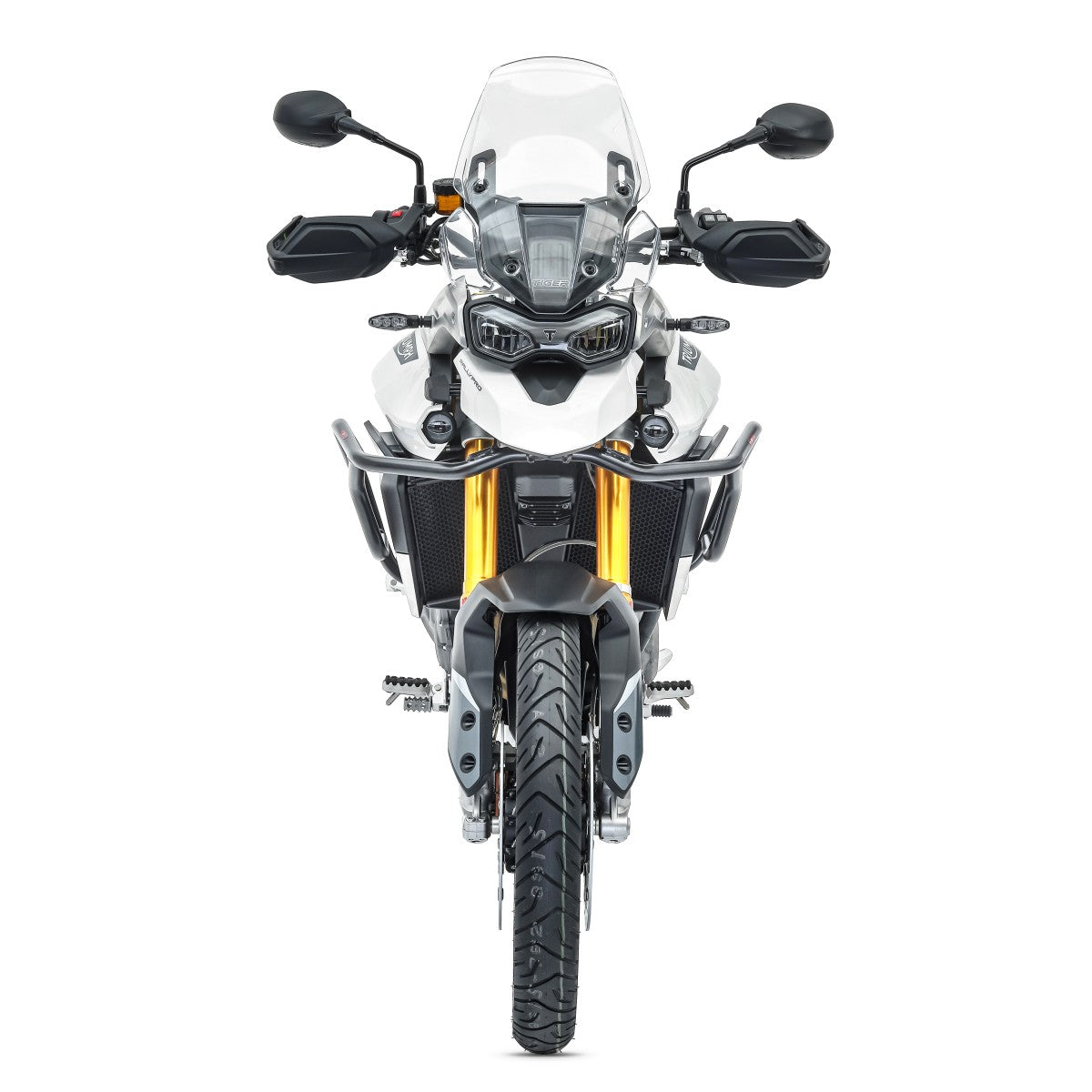 Crash bar pentru Triumph Tiger 900 / GT / Rally 20-24, Partea superioara, Negru Protectie motor