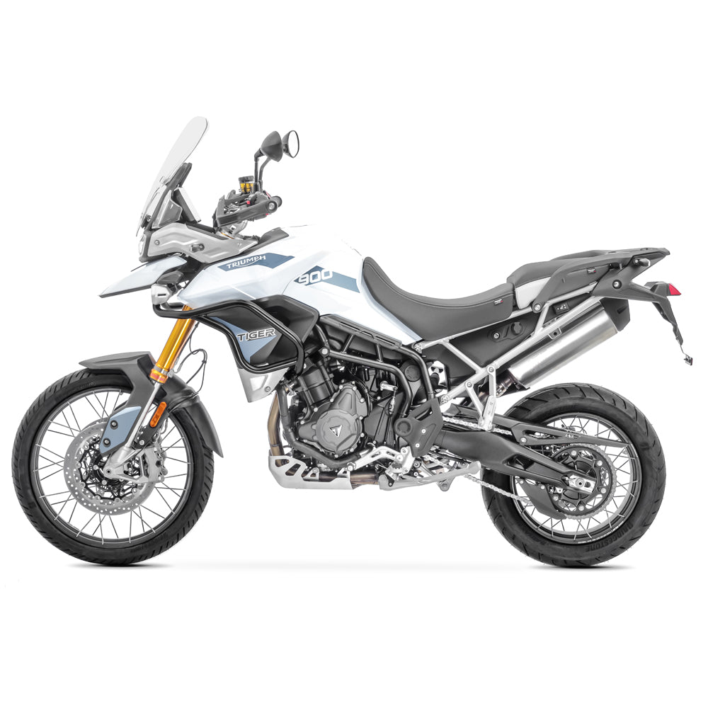 Crash bar pentru Triumph Tiger 900 / GT / Rally 20-24, Partea superioara, Negru Protectie motor