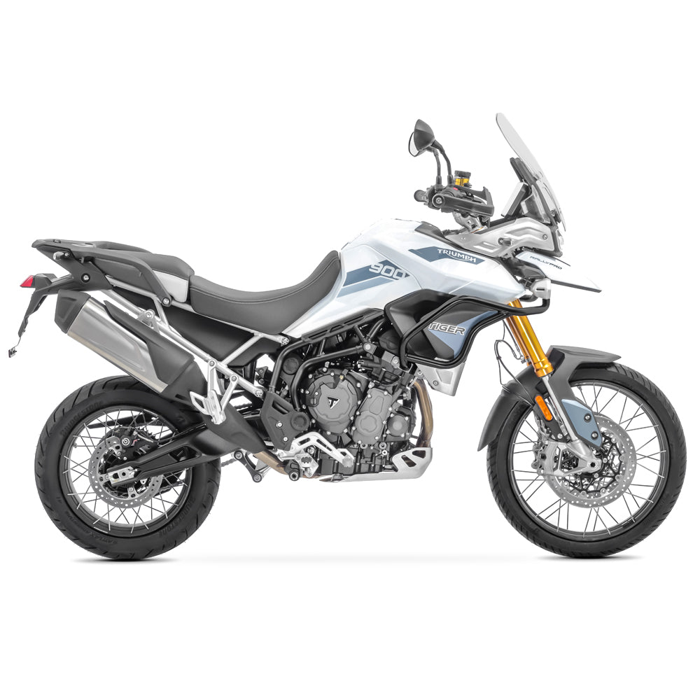 Crash bar pentru Triumph Tiger 900 / GT / Rally 20-24, Partea superioara, Negru Protectie motor
