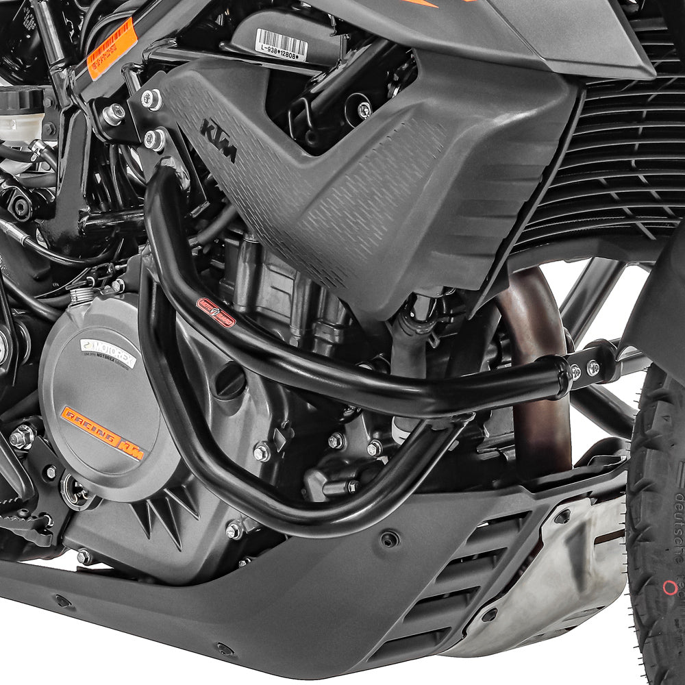 Crash bar pentru KTM 390 Adventure 20-23, Partea inferioara, Negru Protectie motor