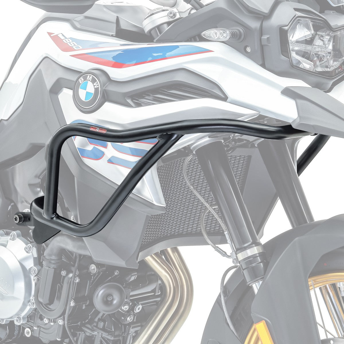 Crash bar pentru BMW F 750 GS / BMW F 850 GS 18-21, Negru Protectie motor