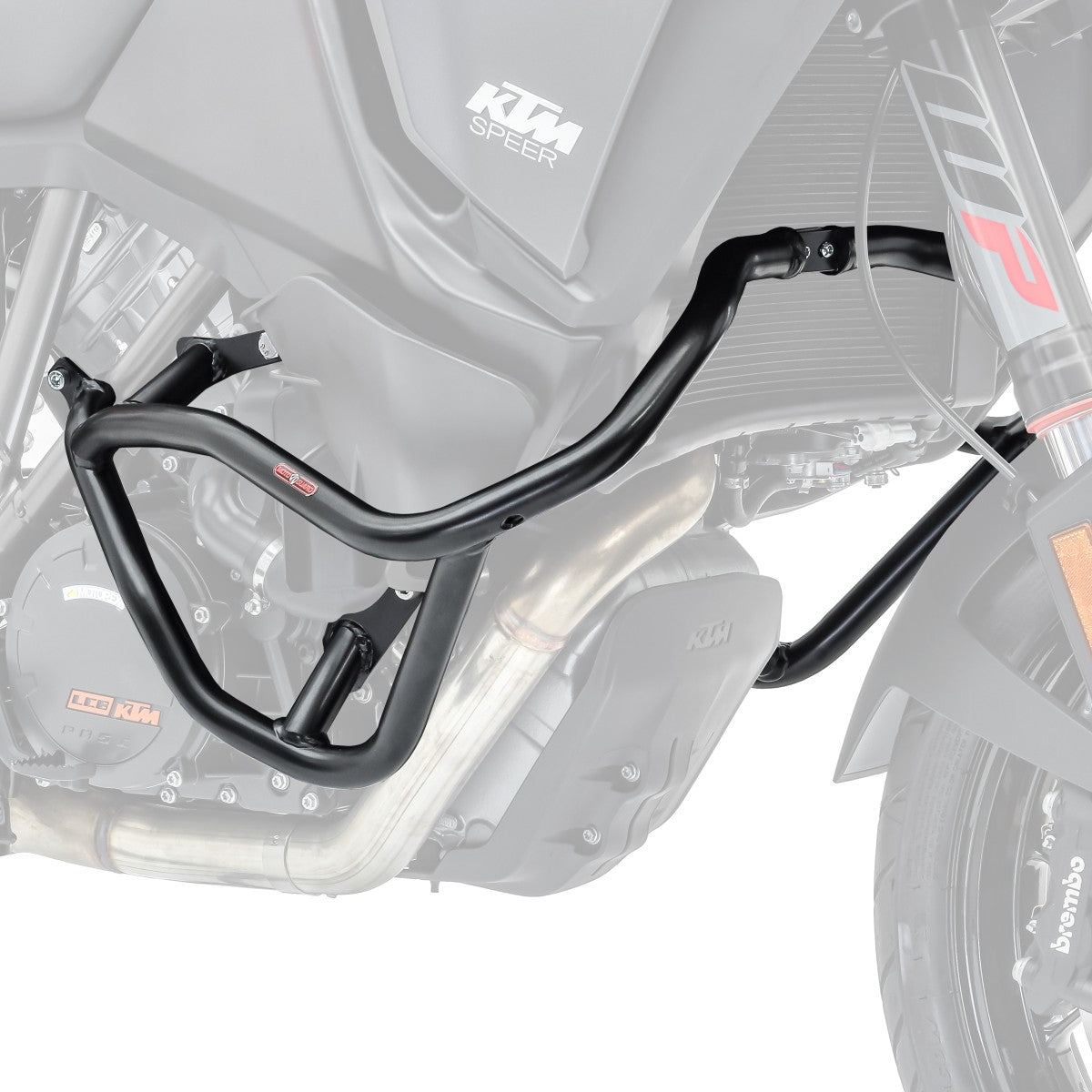 Crash bar pentru KTM Super Adventure 15-20, Partea interioara, Negru Protectie motor