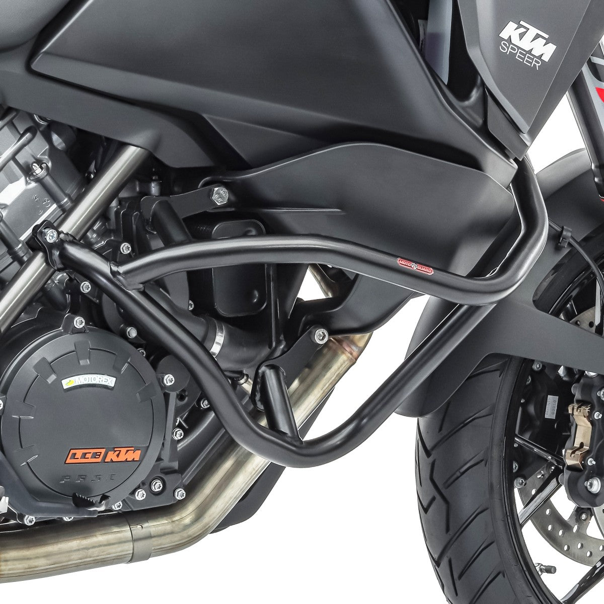 Crash bar pentru KTM Super Adventure 15-20, Partea interioara, Negru Protectie motor