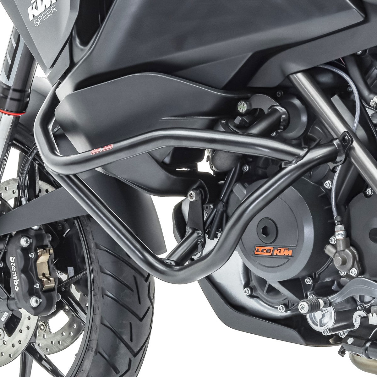 Crash bar pentru KTM Super Adventure 15-20, Partea interioara, Negru Protectie motor