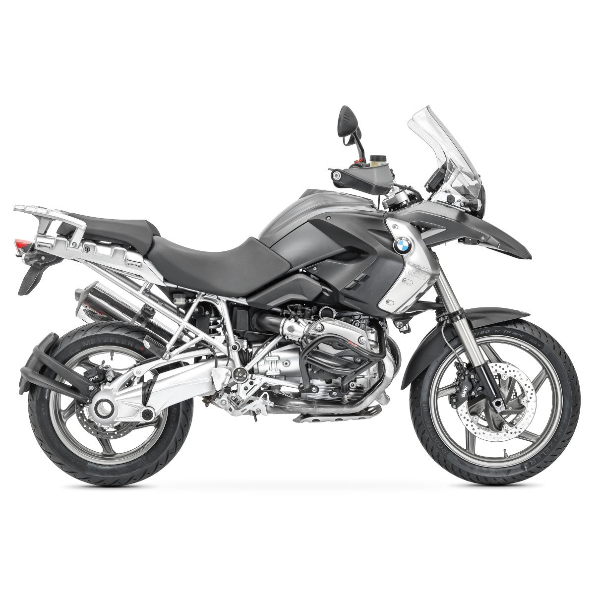 Crash bar pentru BMW R 1200 GS 04-12, Negru Protectie motor