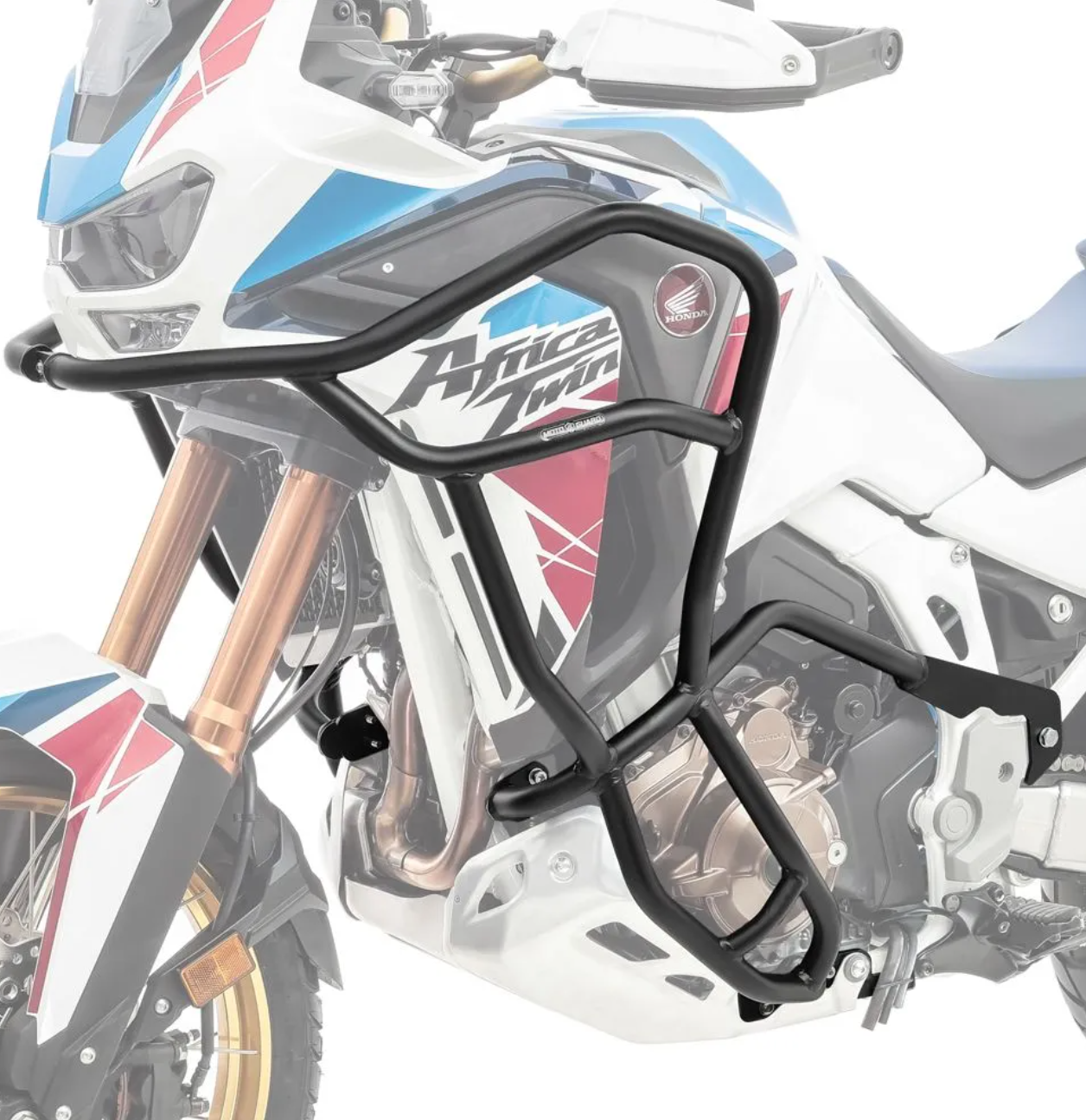 Crash bar pentru Honda Africa Twin 1000 CRF 16-19, Full Set, Negru Protectie motor