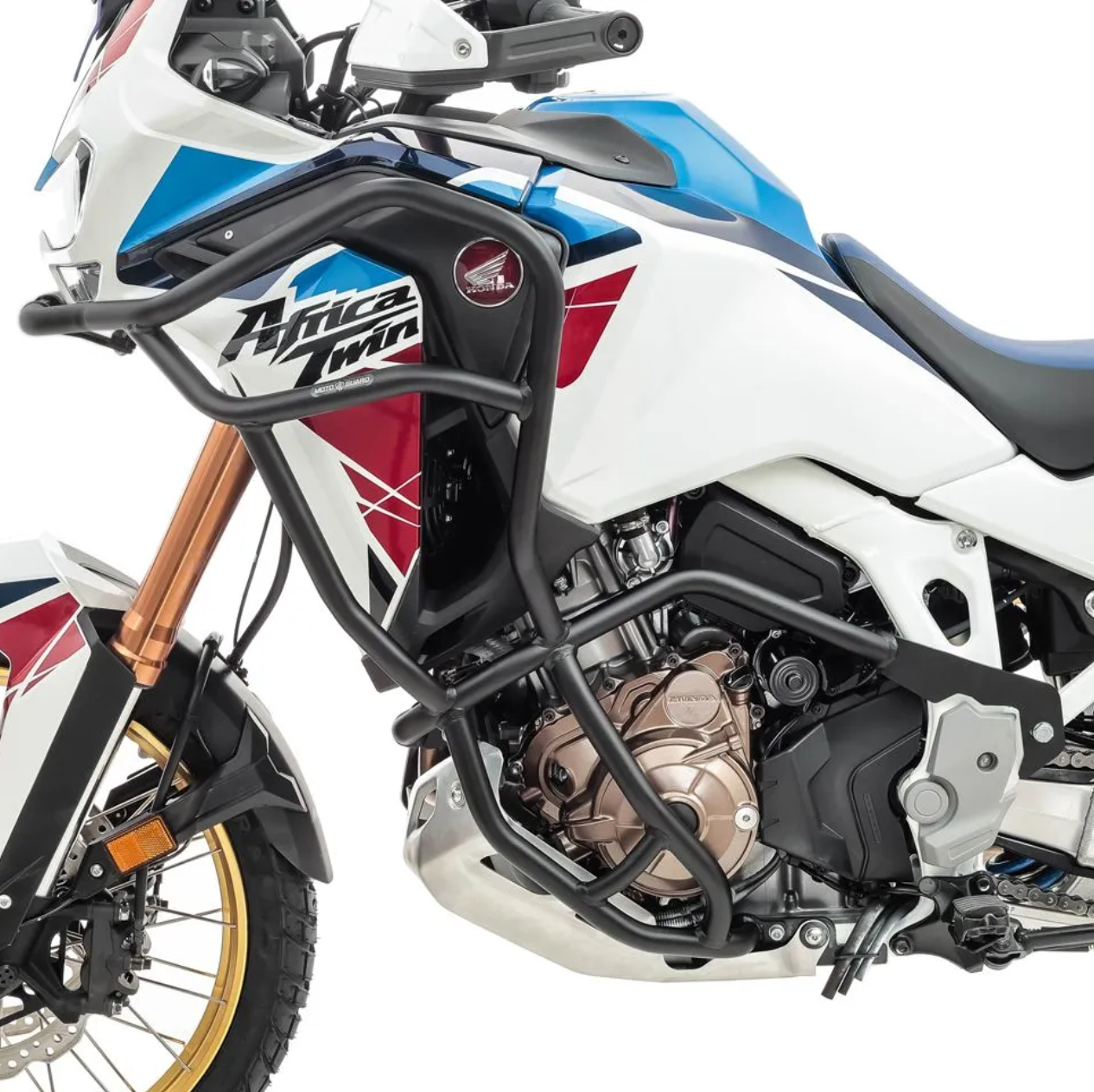 Crash bar pentru Honda Africa Twin 1000 CRF 16-19, Full Set, Negru Protectie motor