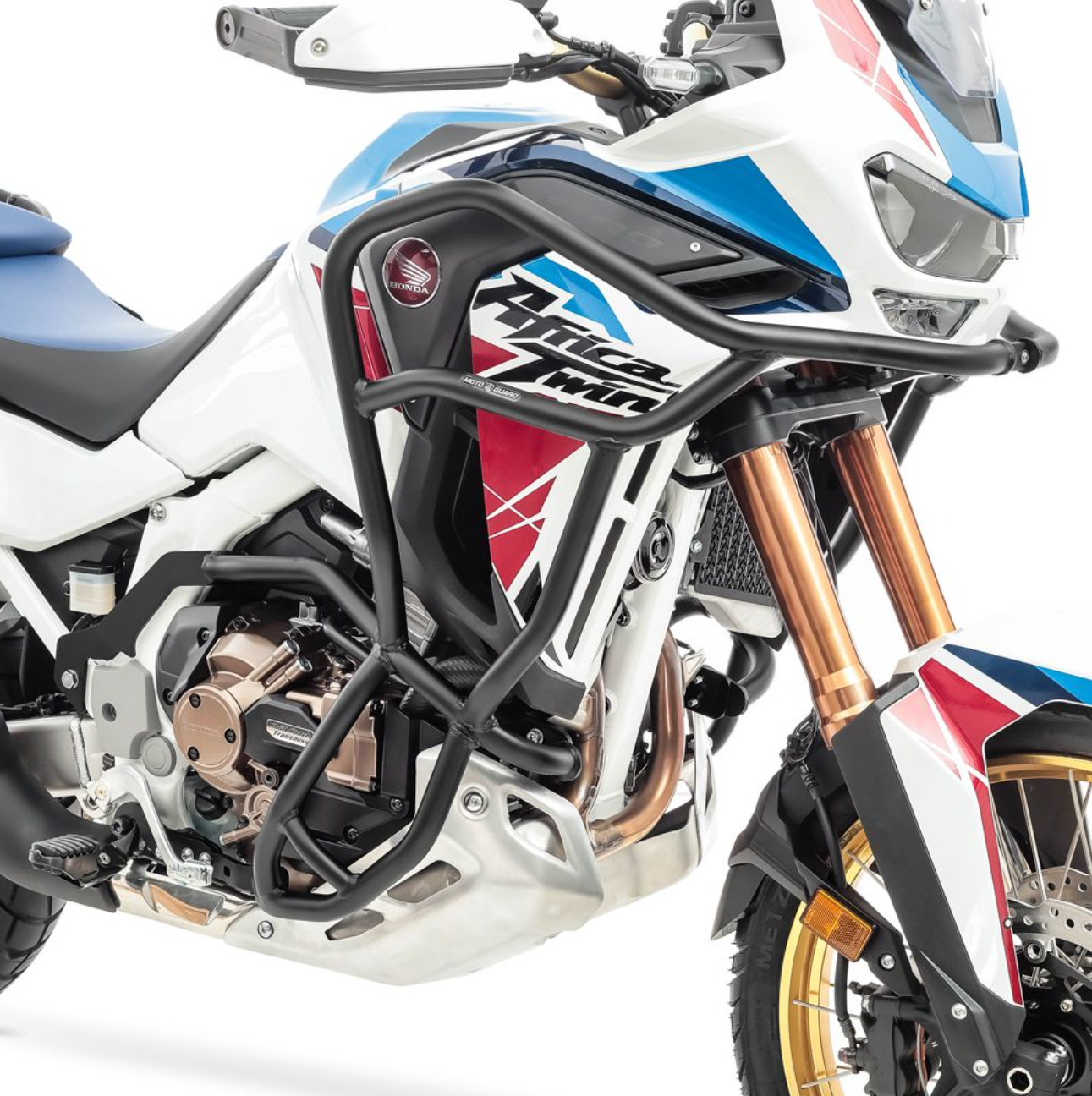 Crash bar pentru Honda Africa Twin 1000 CRF 16-19, Full Set, Negru Protectie motor