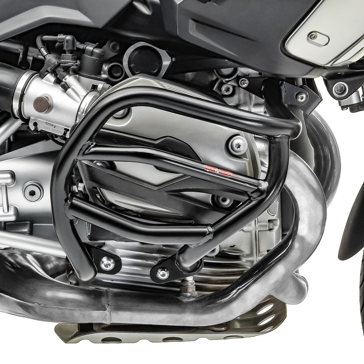 Crash bar pentru BMW R 1200 GS 04-12, Partea inferioara, Negru Protectie motor