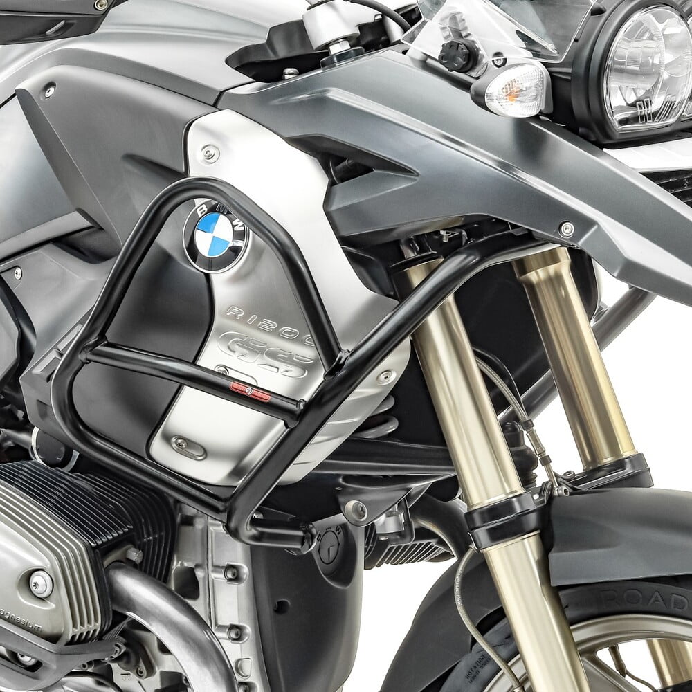 Crash bar pentru BMW R 1200 GS 08-12 Tank Negru Protectie motor