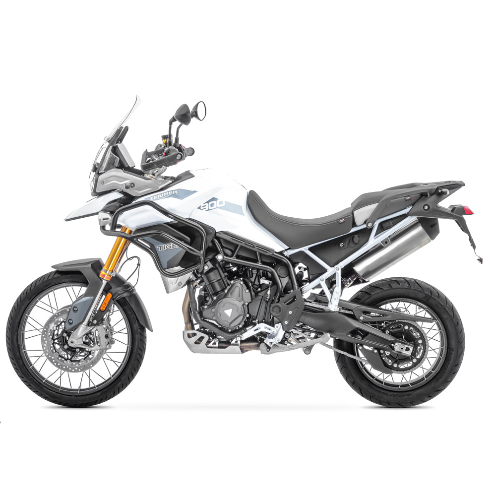 Crash bar pentru Triumph Tiger 900 / GT / Rally 20-23, Partea de sus, Negru Protectie motor