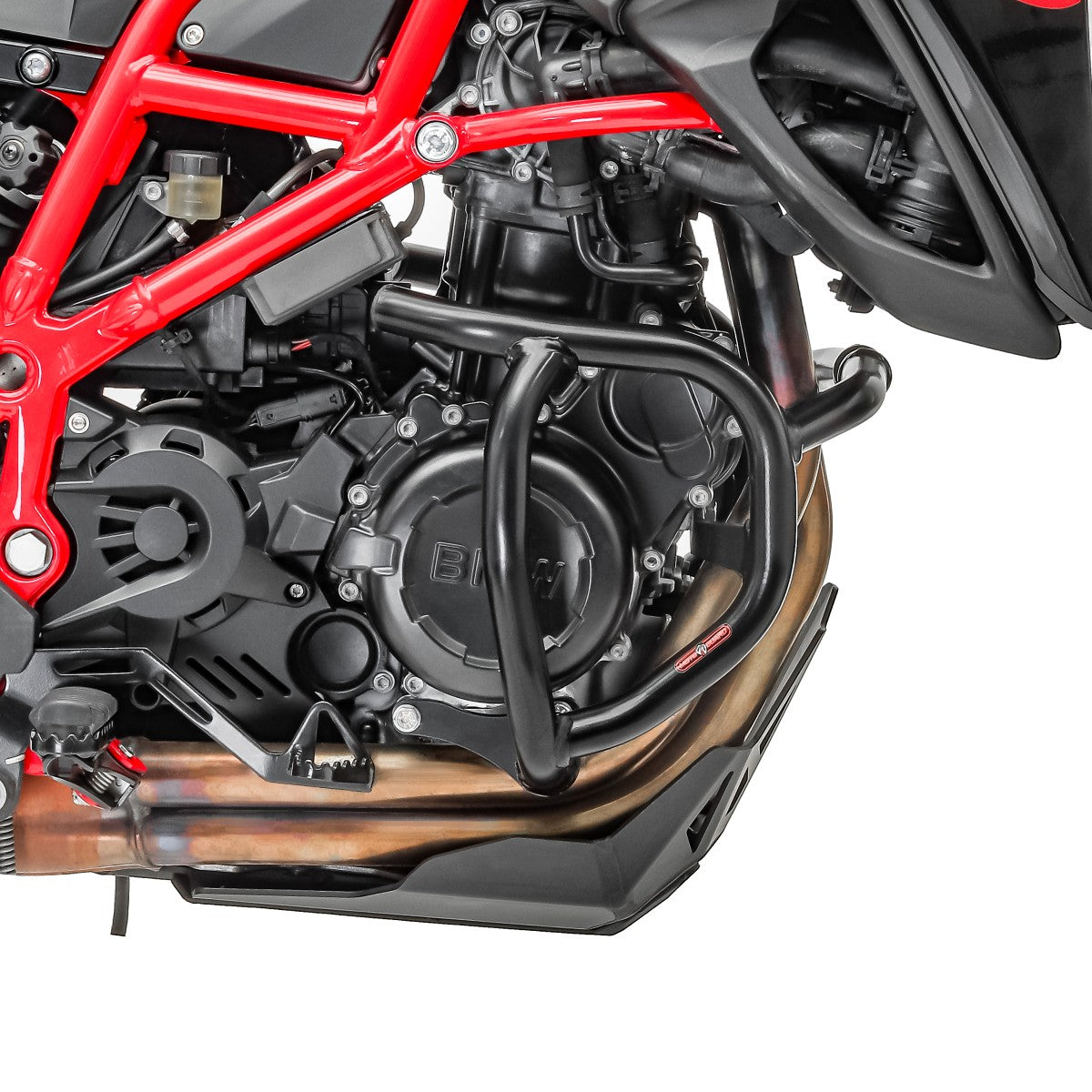 Crash bar pentru BMW F 800 GS 08-17, Partea inferioara, Negru Protectie motor