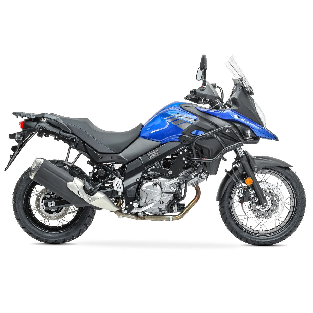 Crash bar pentru Suzuki V-Strom 650 / XT 17-24, Partea superioara, Negru Protectie motor