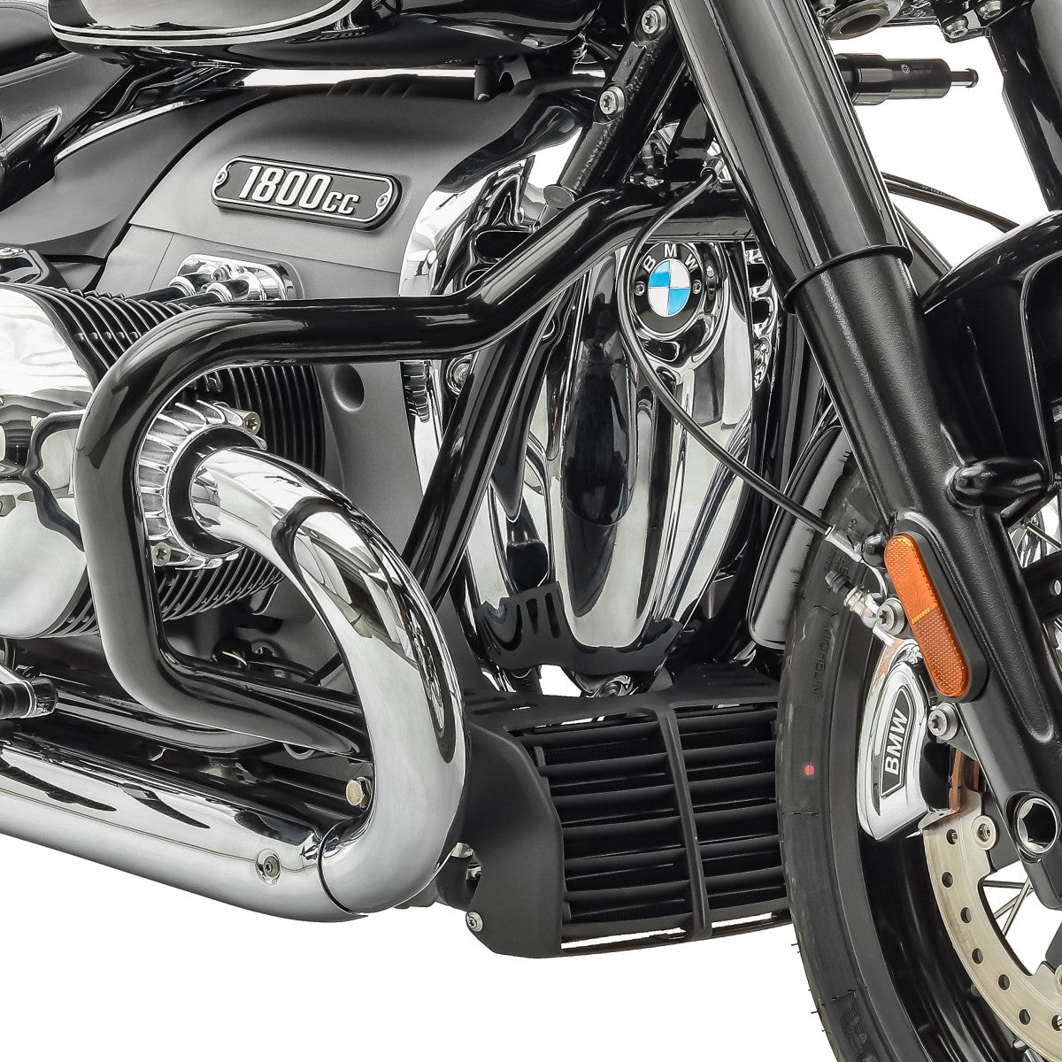 Crash bar motor 38mm pentru BMW R 18 / Classic 20-21, Negru Protectie motor