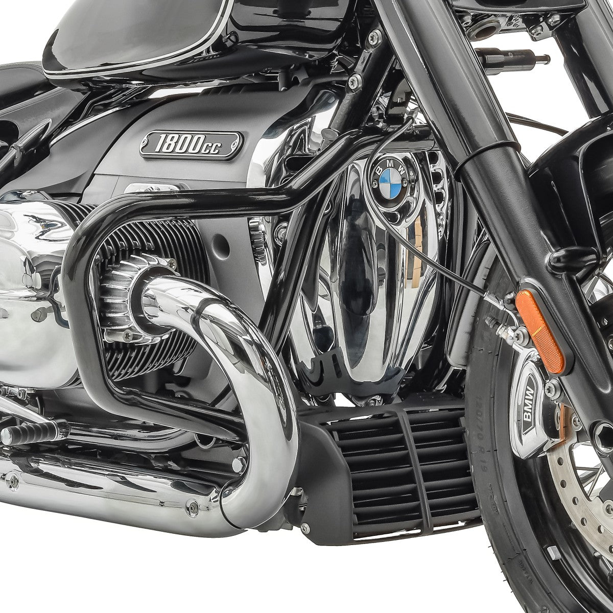 Crash bar motor 32mm pentru BMW R 18 / Classic 20-21, Negru Protectie motor