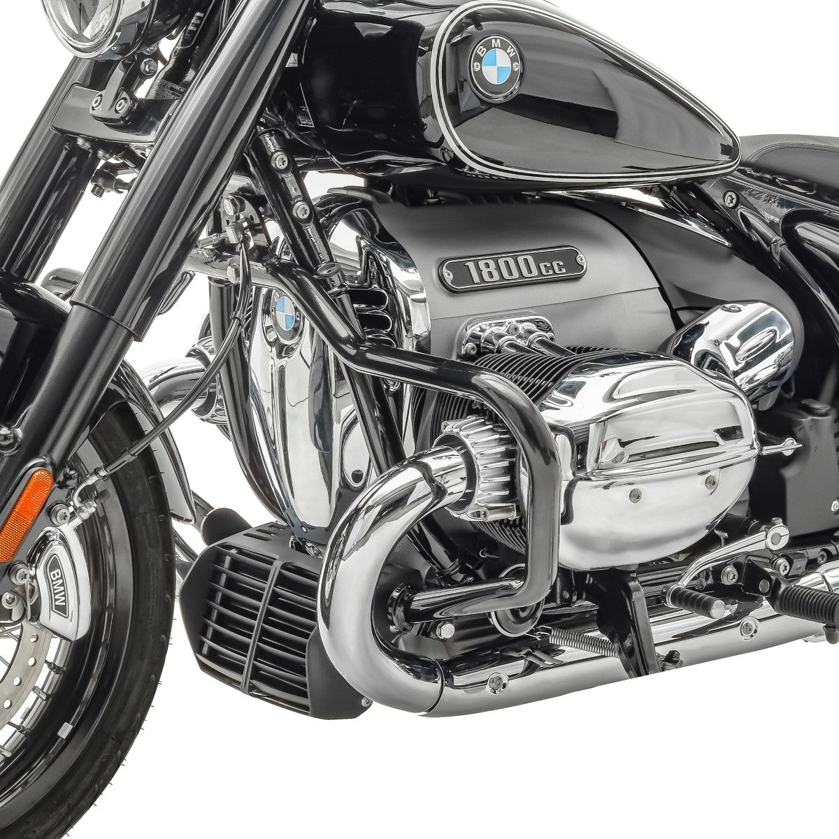 Crash bar motor 32mm pentru BMW R 18 / Classic 20-21, Negru Protectie motor