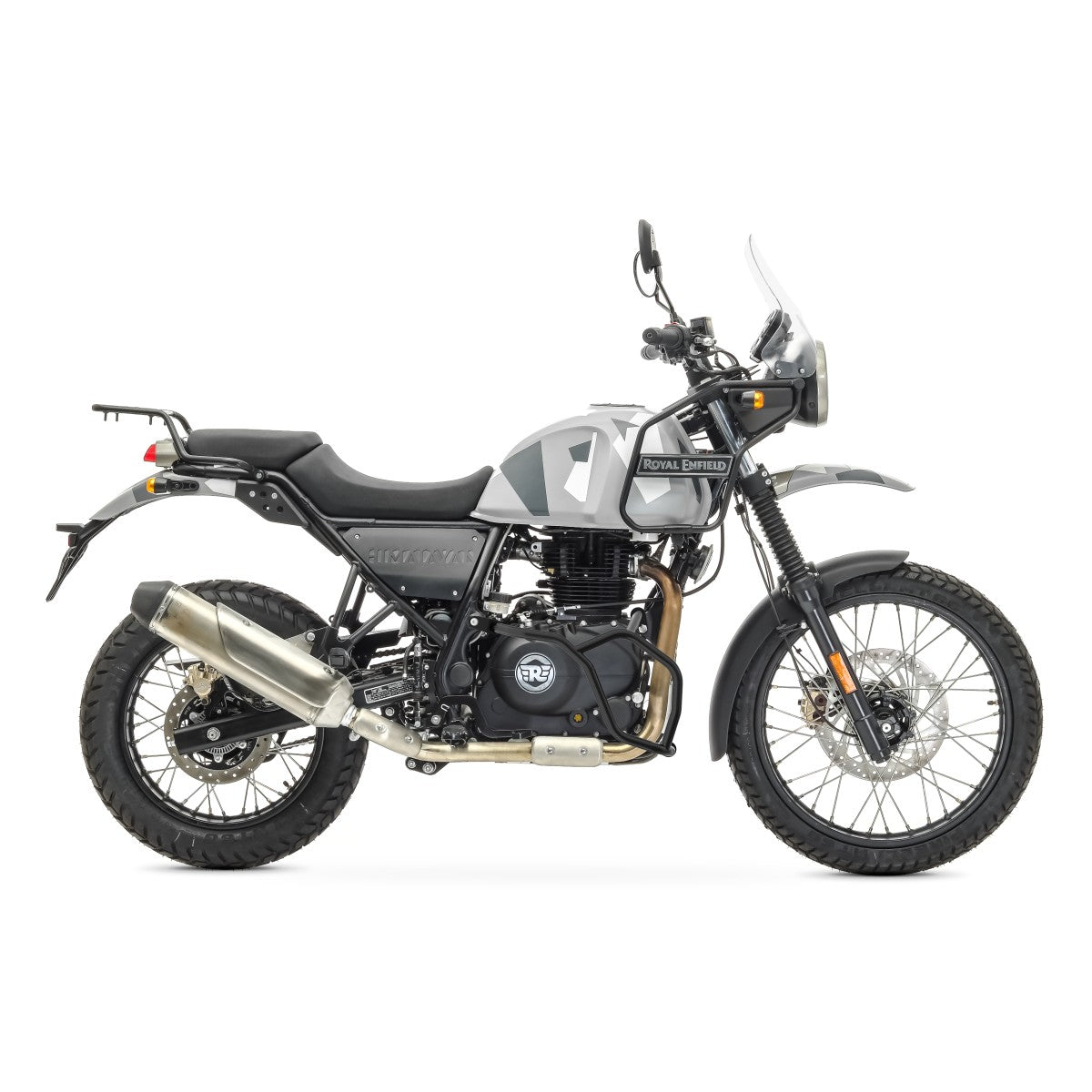 Crash bar pentru Royal Enfield Himalayan 17-21 , Partea inferioara, Negru Protectie motor