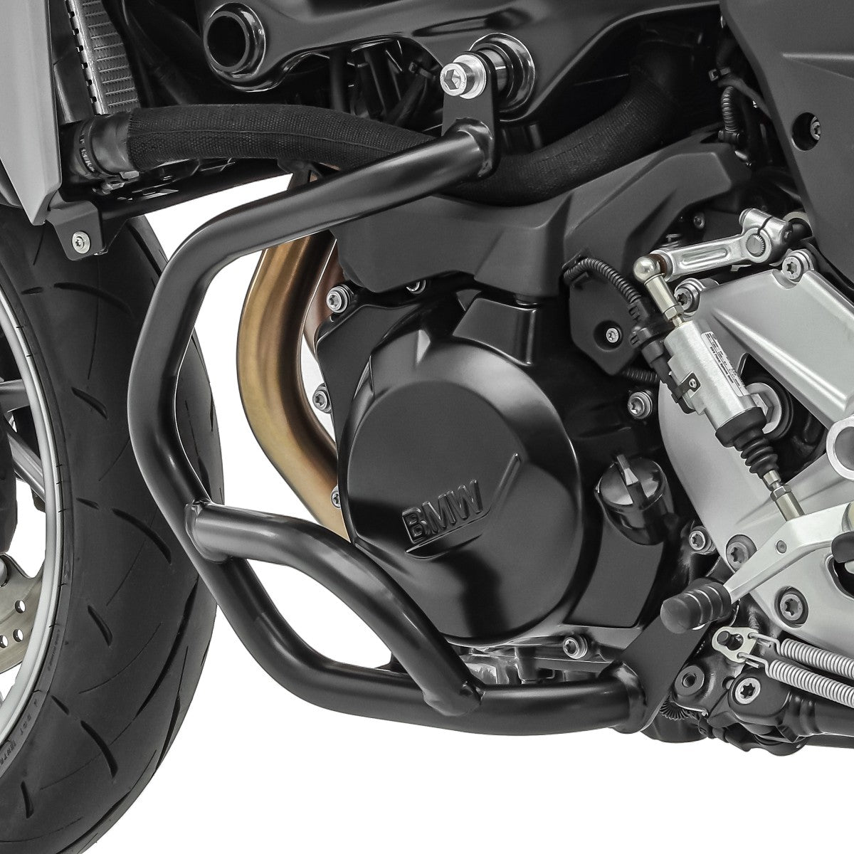 Crash bar pentru BMW F 900 R / XR 20-23, Partea inferioara, Negru Protectie motor