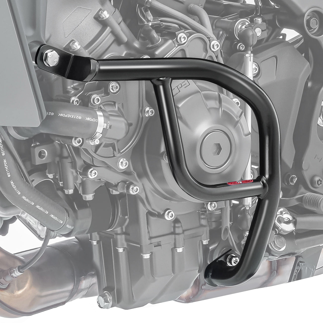 Crash bar pentru Yamaha MT-09 2021, Partea inferioara, Negru Protectie motor