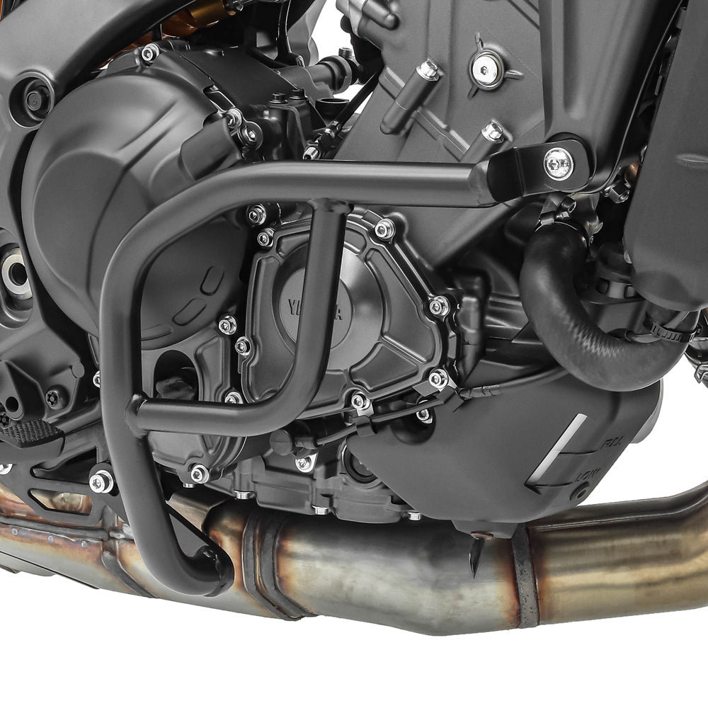 Crash bar pentru Yamaha MT-09 2021, Partea inferioara, Negru Protectie motor