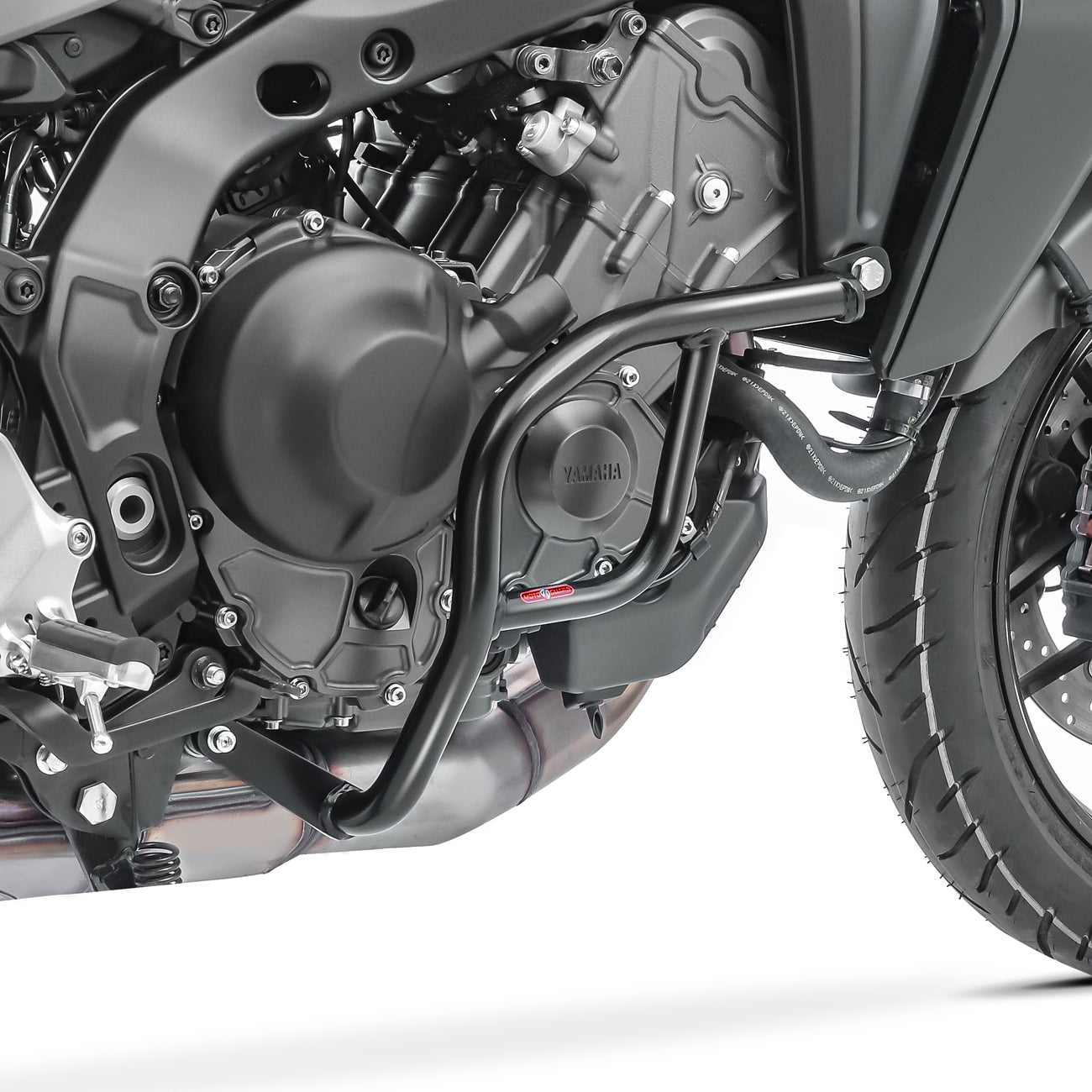 Crash bar pentru Yamaha MT-09 2021, Partea inferioara, Negru Protectie motor