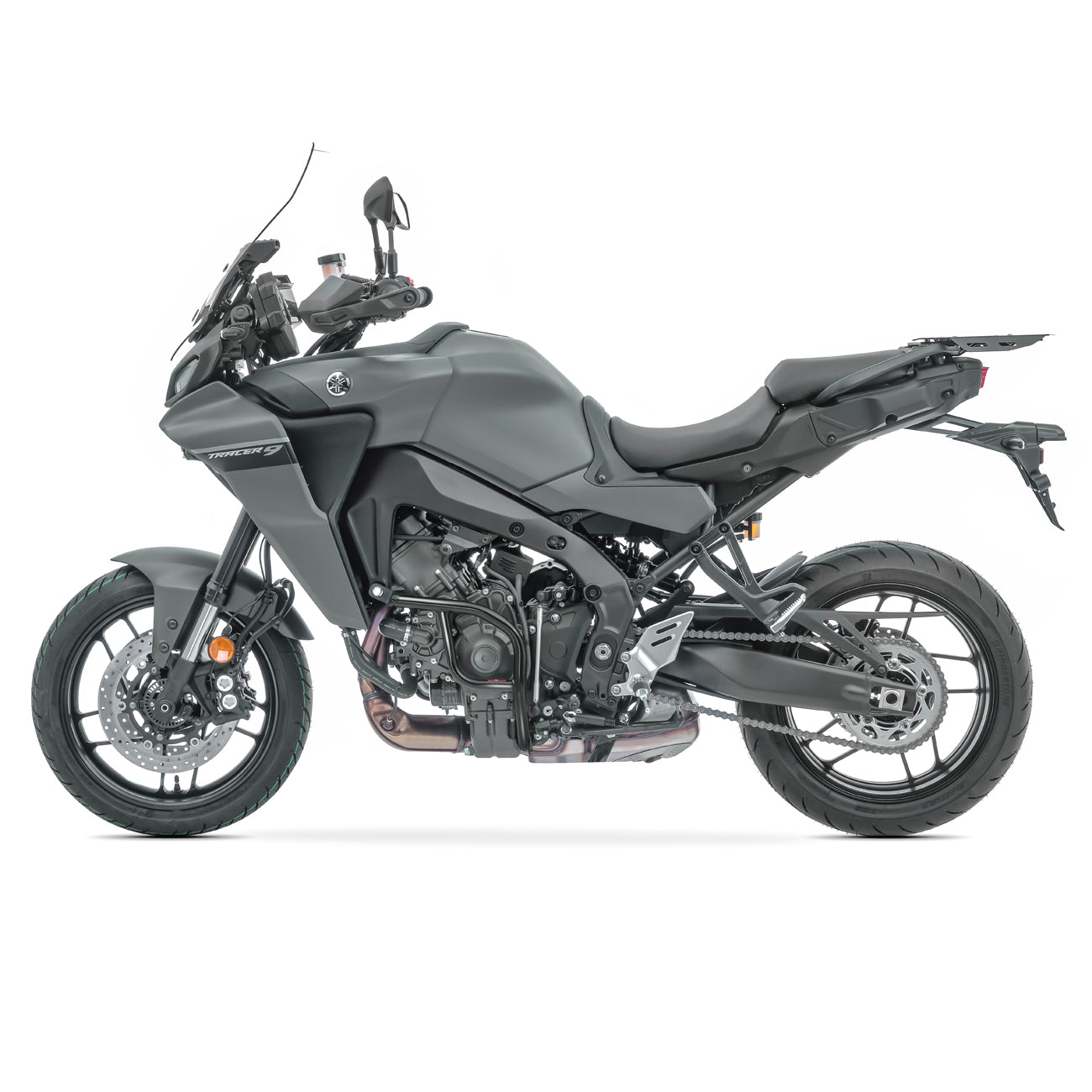 Crash bar pentru Yamaha MT-09 2021, Partea inferioara, Negru Protectie motor