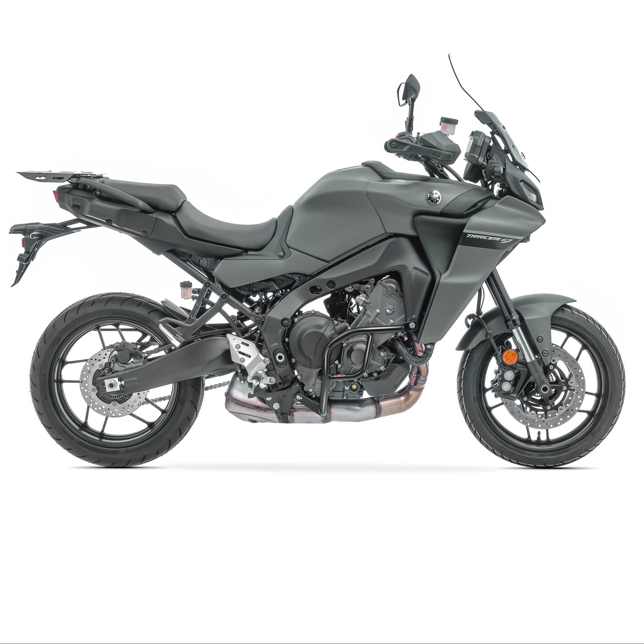 Crash bar pentru Yamaha MT-09 2021, Partea inferioara, Negru Protectie motor