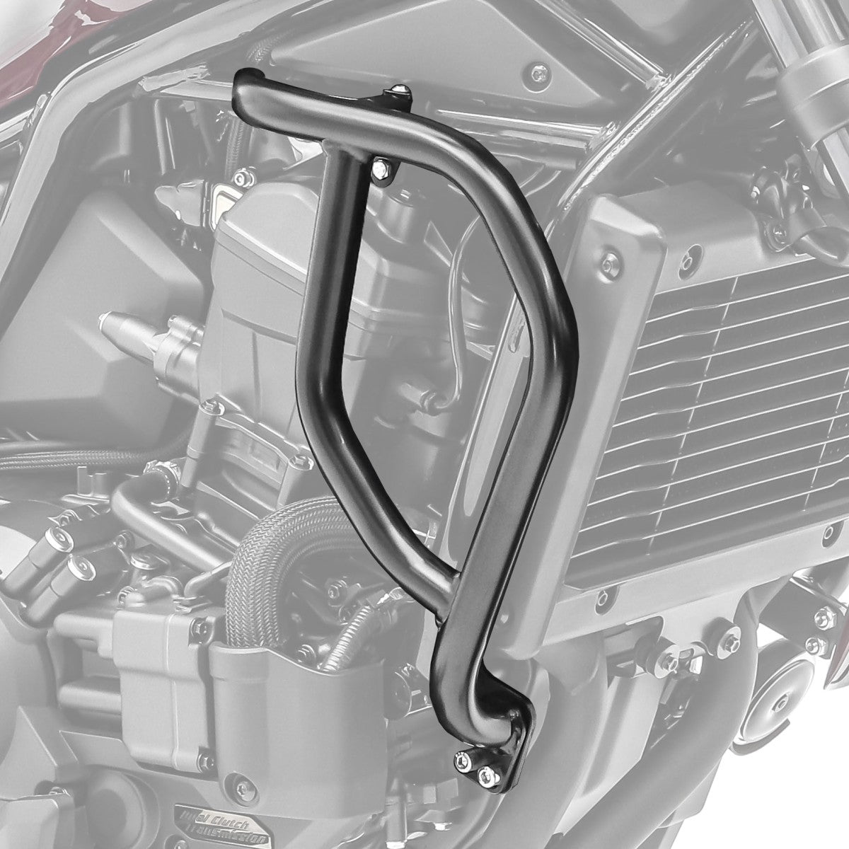 Crash bar pentru Honda Rebel 1100 CMX 21-24, Partea Superioara, Negru Protectie motor