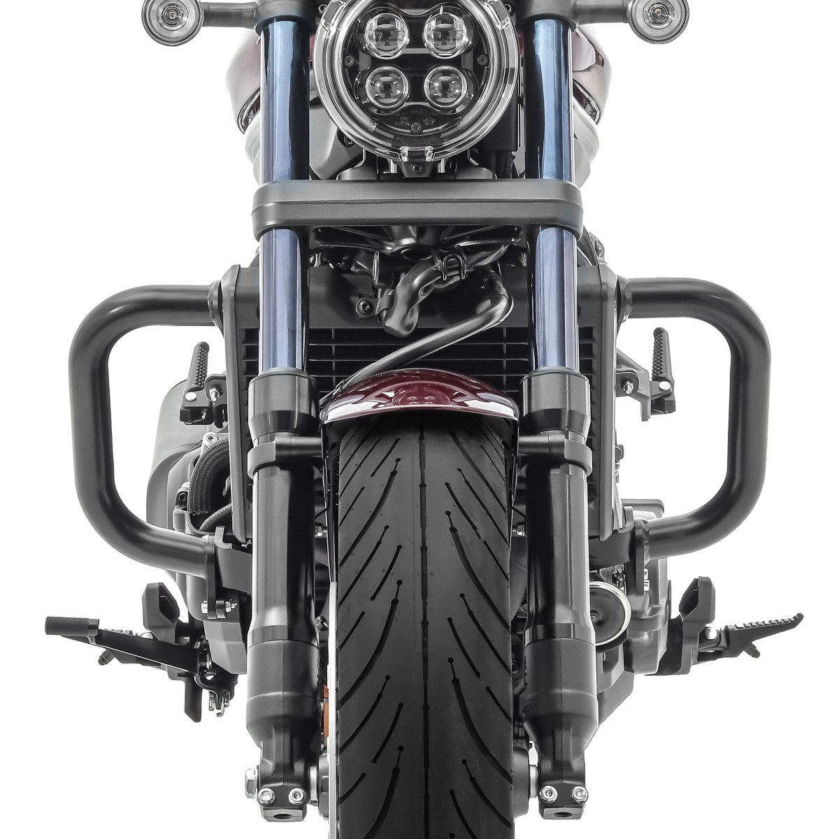 Crash bar pentru Honda Rebel 1100 2021, Negru Protectie motor