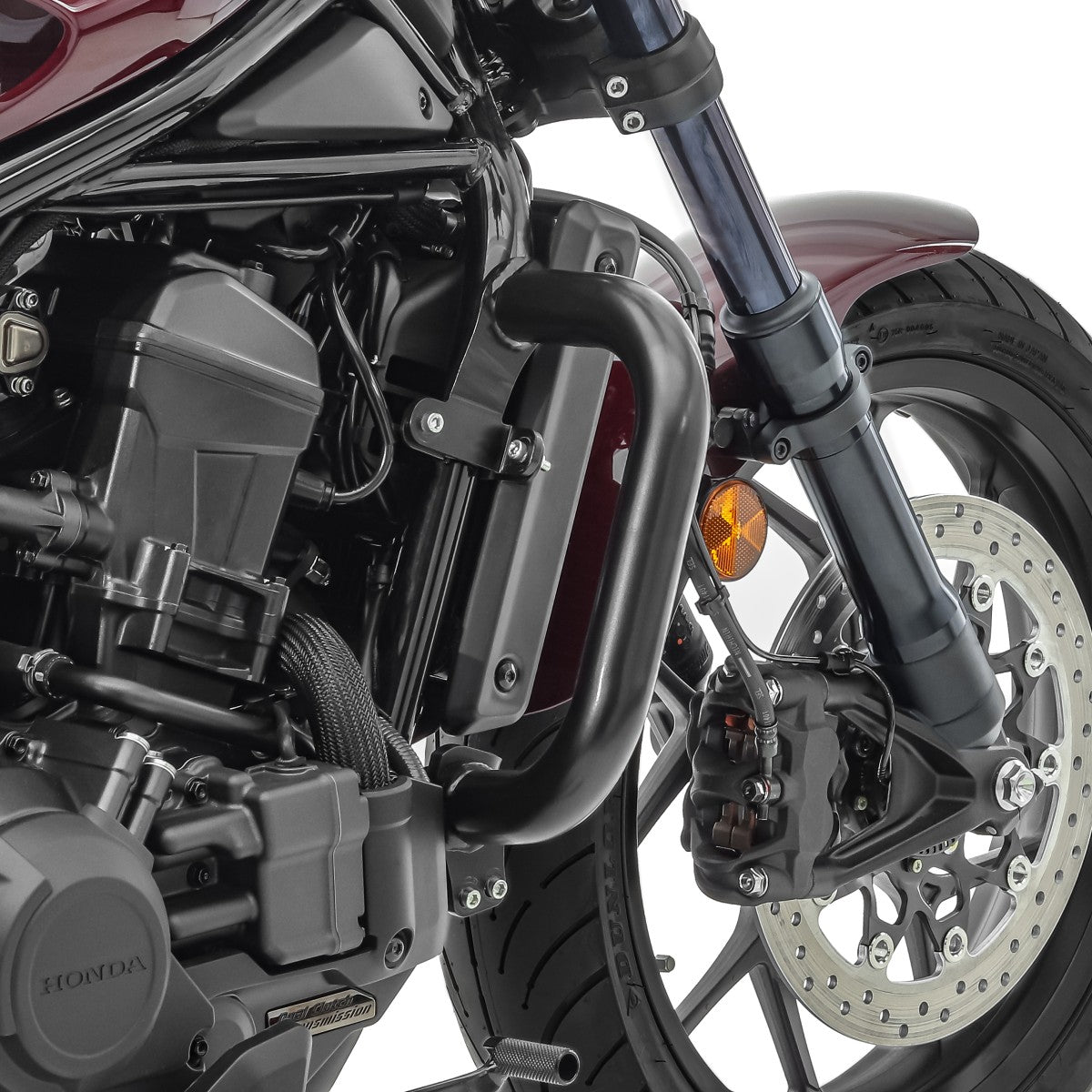 Crash bar pentru Honda Rebel 1100 2021, Negru Protectie motor