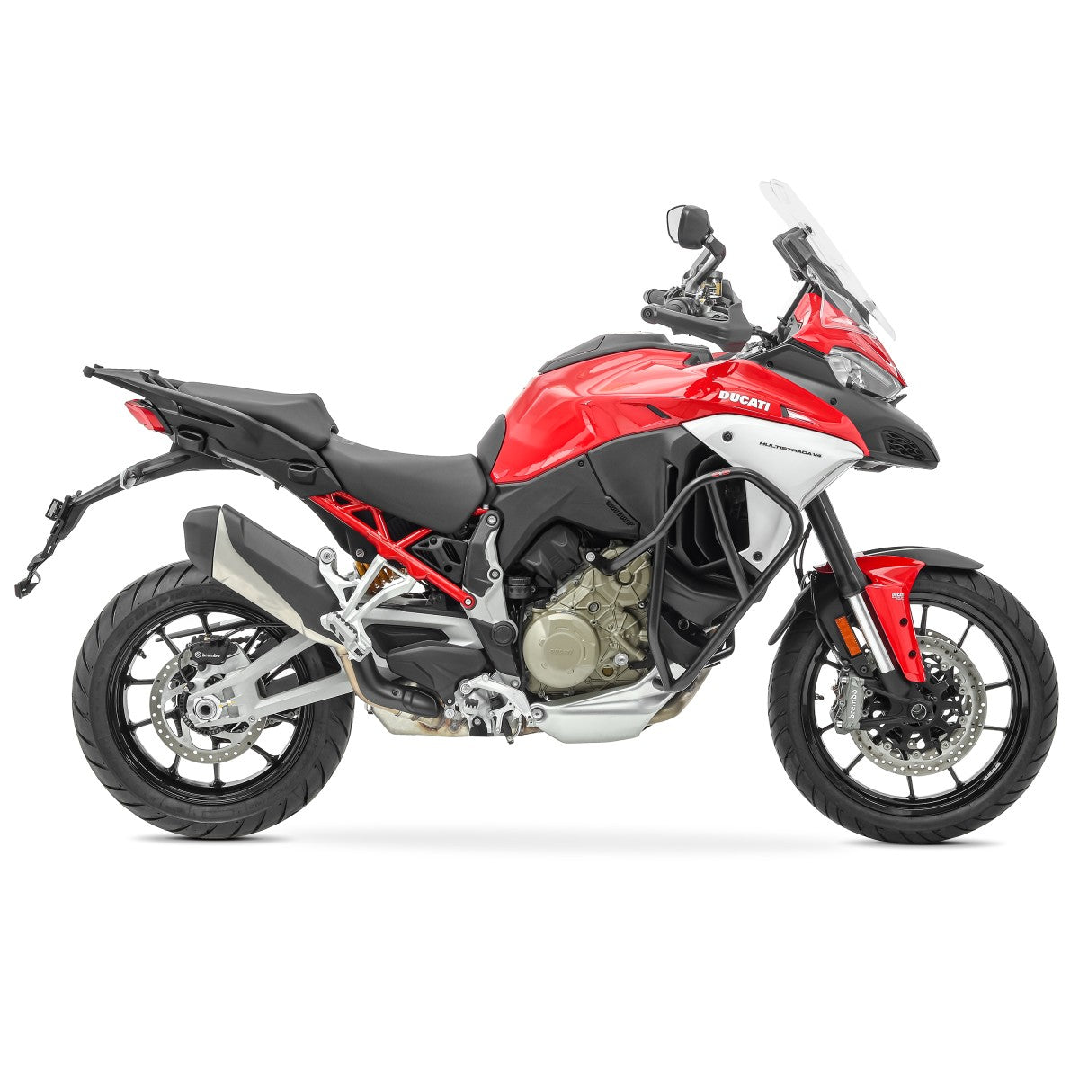Crash bar pentru Ducati Multistrada V4 / S 2021, Negru Protectie motor