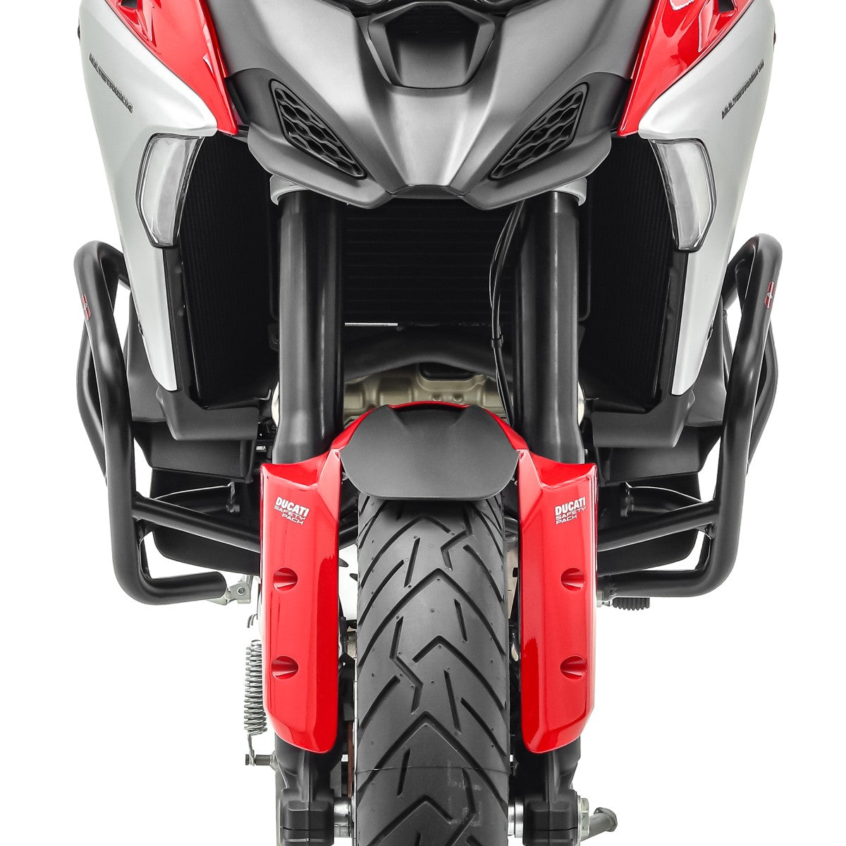 Crash bar pentru Ducati Multistrada V4 / S 21-, Partea Inferioara, Negru Protectie motor