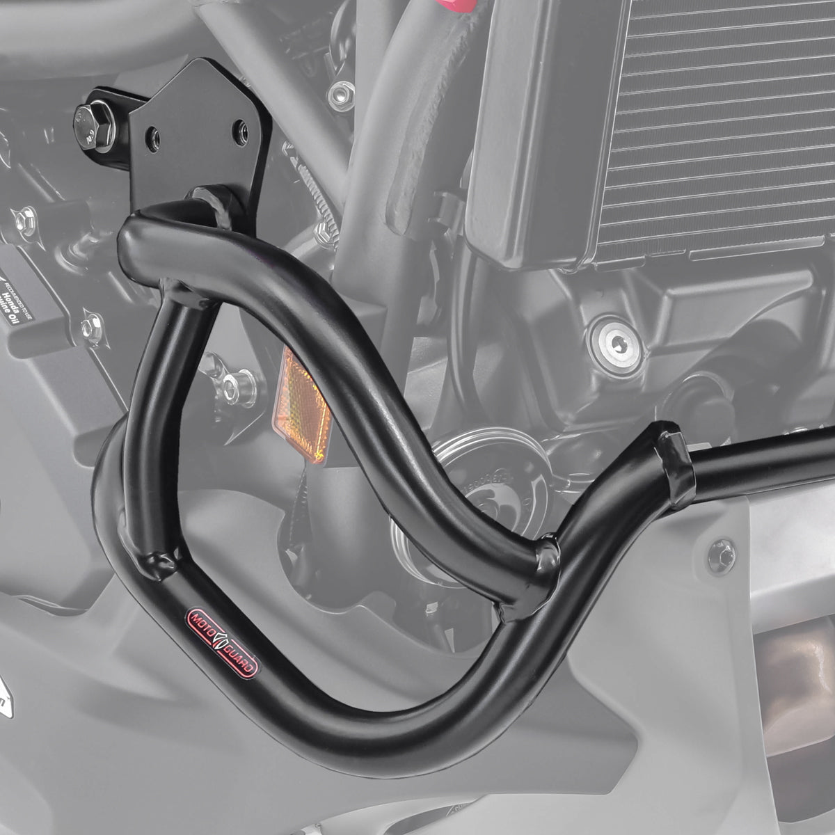 Crash bar pentru Honda NC 750 X 21-24, Partea de jos, Negru Protectie motor