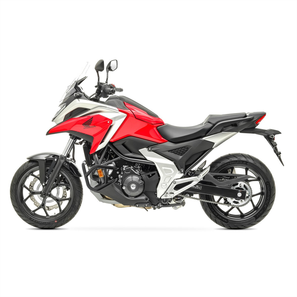 Crash bar pentru Honda NC 750 X 21-24, Partea de jos, Negru Protectie motor