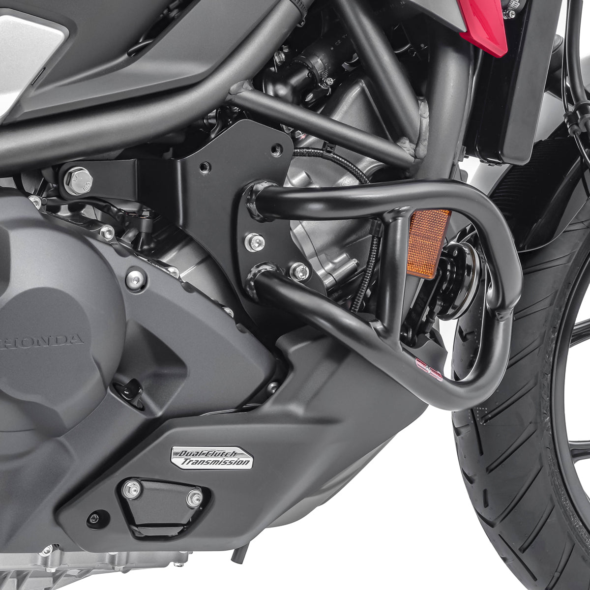 Crash bar pentru Honda NC 750 X 21-24, Partea de jos, Negru Protectie motor