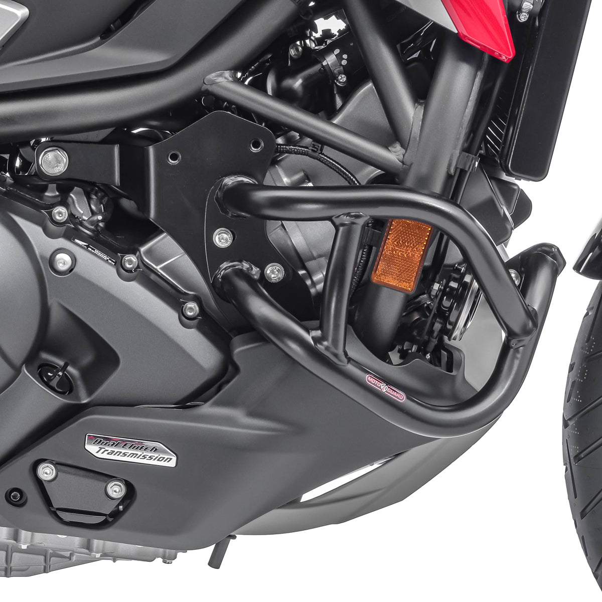 Crash bar pentru Honda NC 750 X 21-24, Partea de jos, Negru Protectie motor
