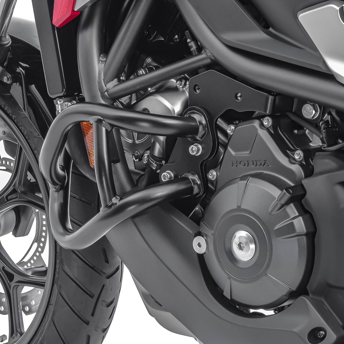 Crash bar pentru Honda NC 750 X 21-24, Partea de jos, Negru Protectie motor