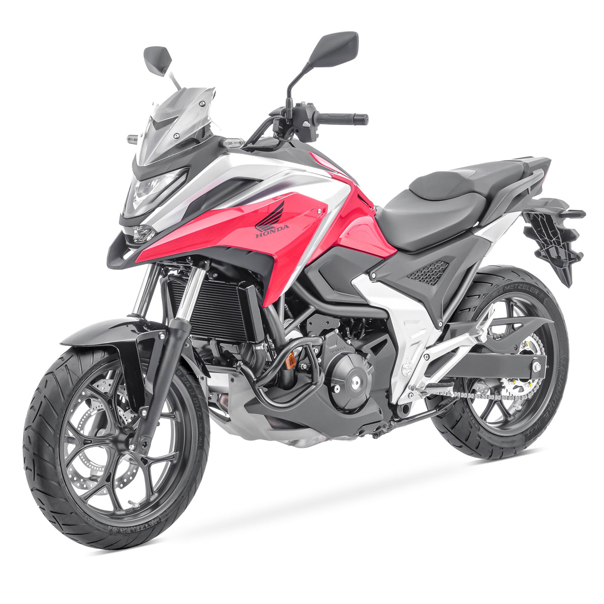 Crash bar pentru Honda NC 750 X 21-24, Partea de jos, Negru Protectie motor