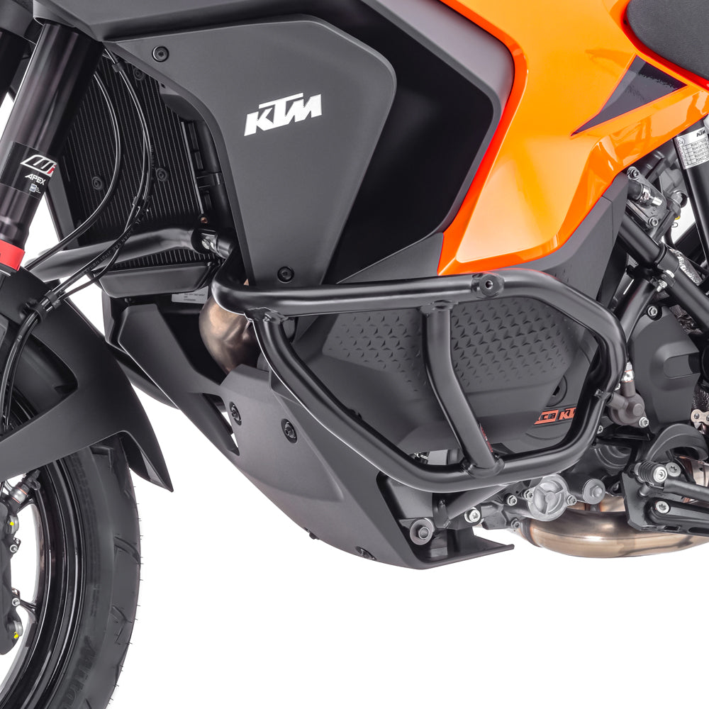 Crash bar pentru KTM 1290 Super Adventure S / R 21-24, Partea inferioara, Negru Protectie motor