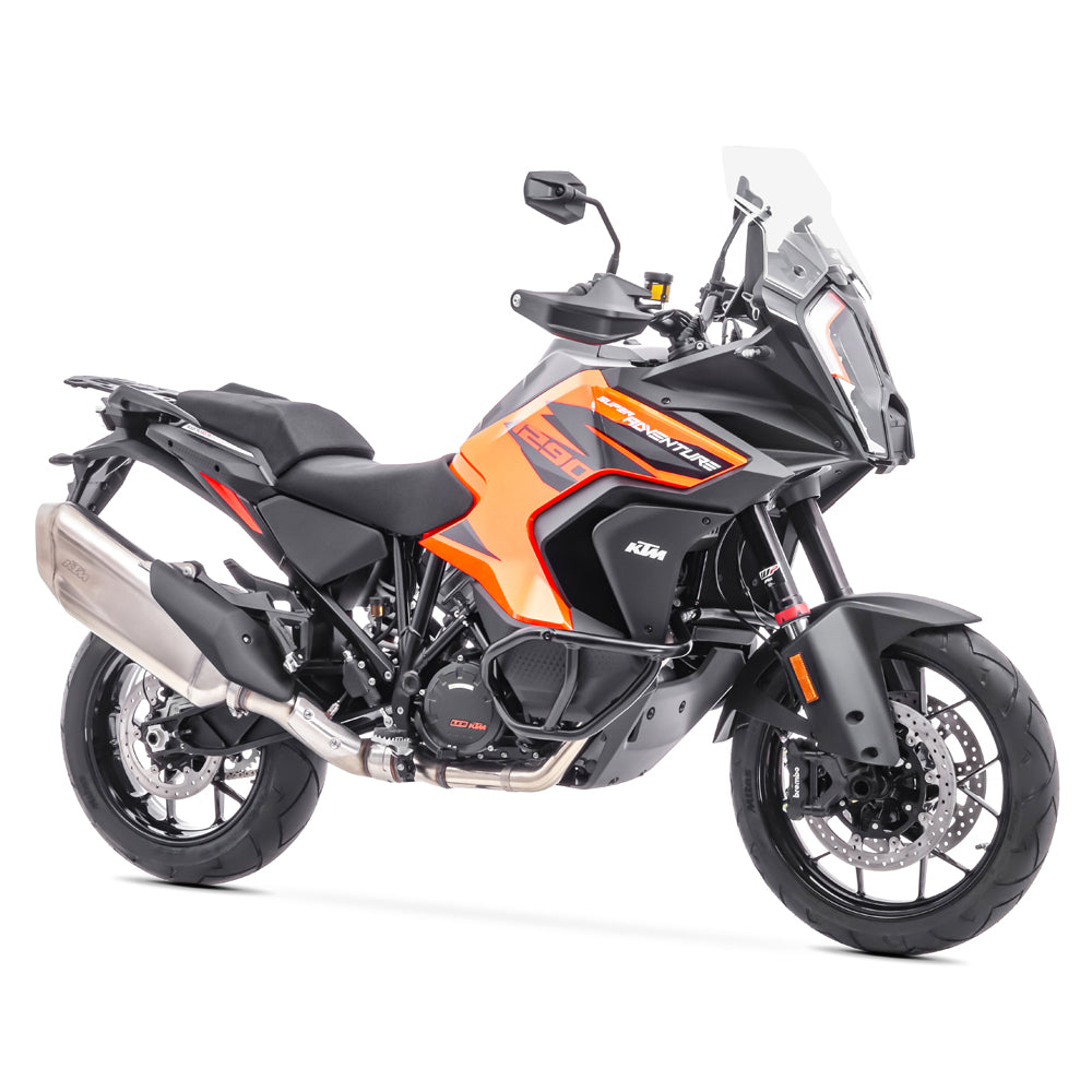 Crash bar pentru KTM 1290 Super Adventure S / R 21-24, Partea inferioara, Negru Protectie motor