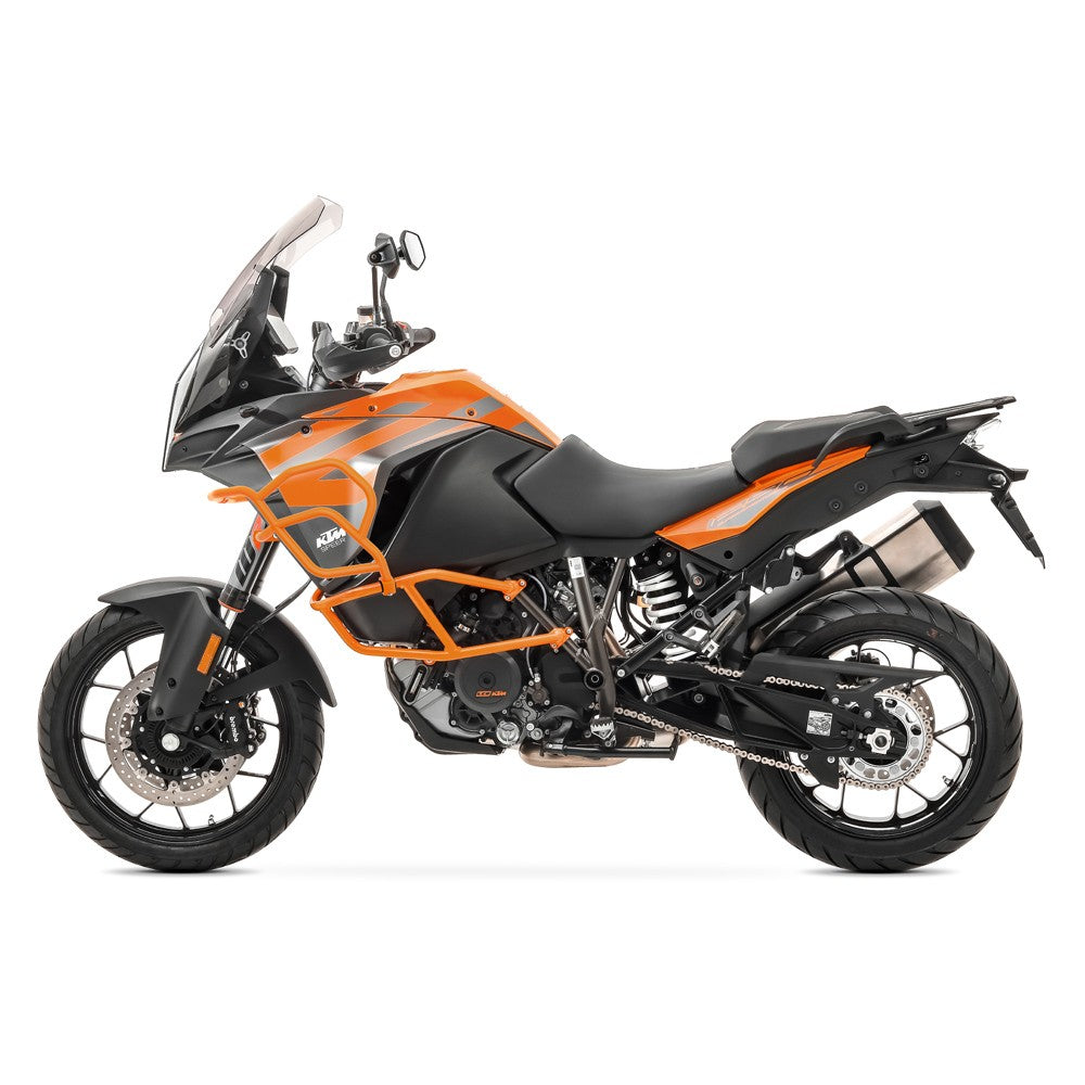 Crash bar, model XL, pentru KTM 1050 Adventure 15-16, Partea superioara, Portocaliu Protectie motor