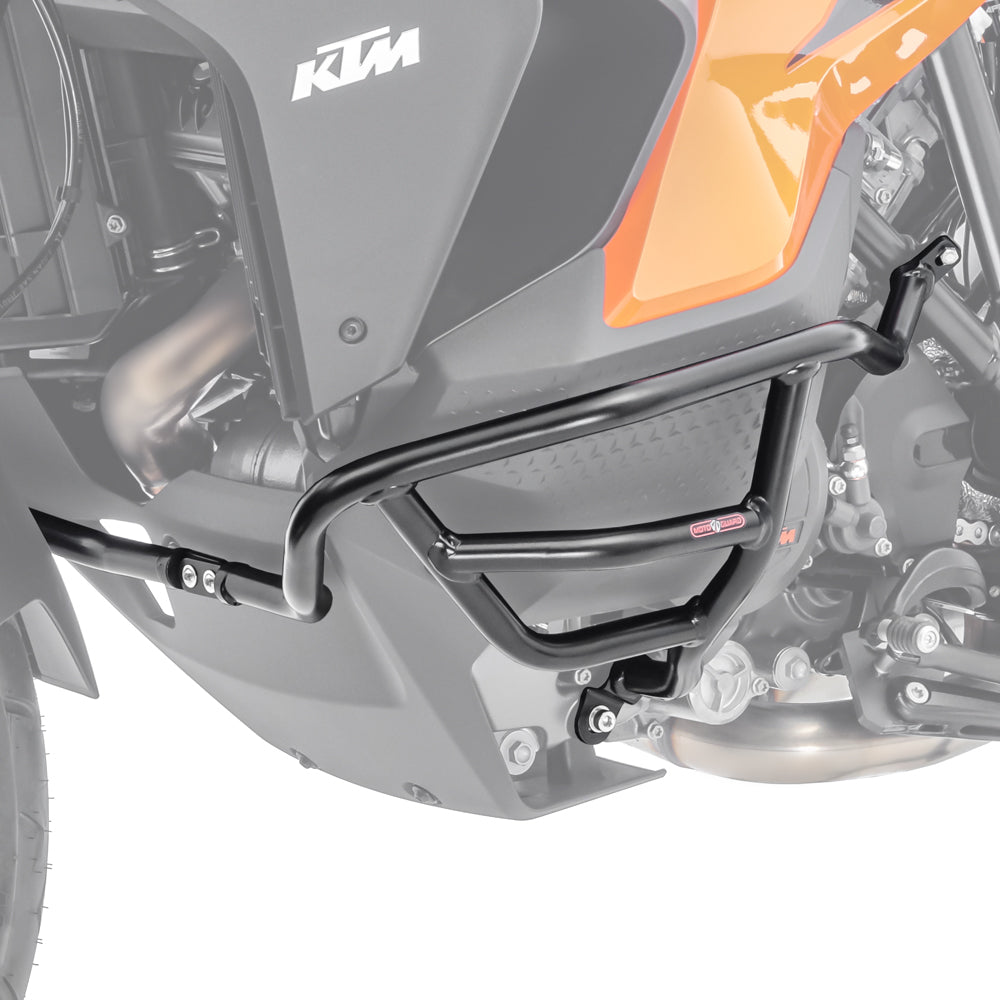 Crash bar pentru KTM 1290 Super Adventure R / S 21-24, Partea de jos, Negru Protectie motor