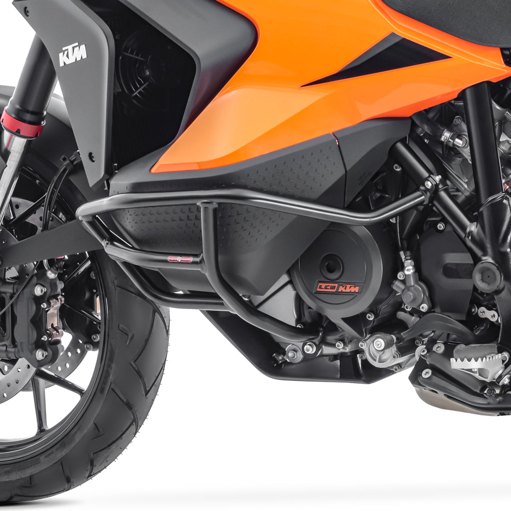 Crash bar pentru KTM 1290 Super Adventure R / S 21-24, Partea de jos, Negru Protectie motor