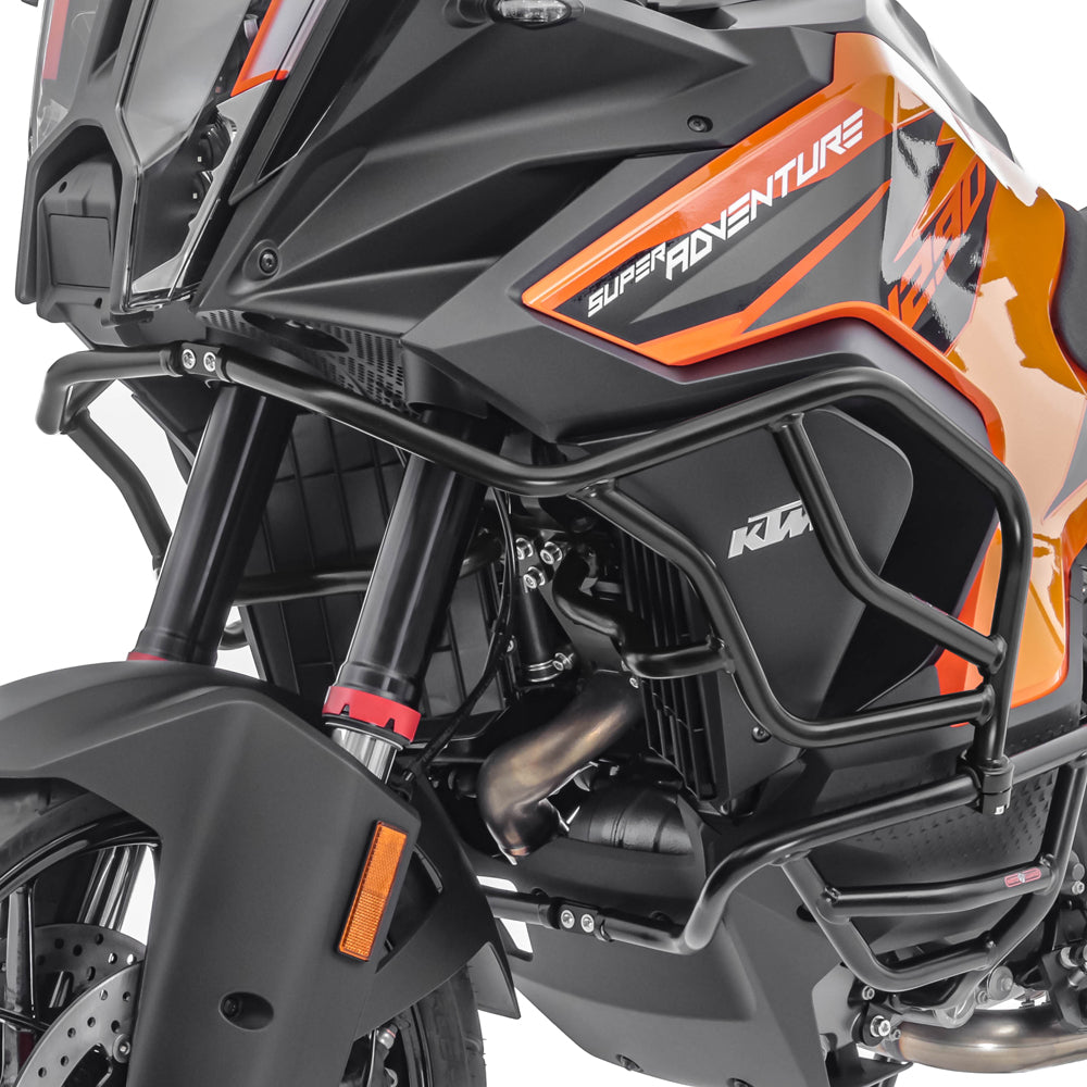 Crash bar pentru KTM 1290 Super Adventure R / S 21-24, Partea superioara, Negru Protectie motor