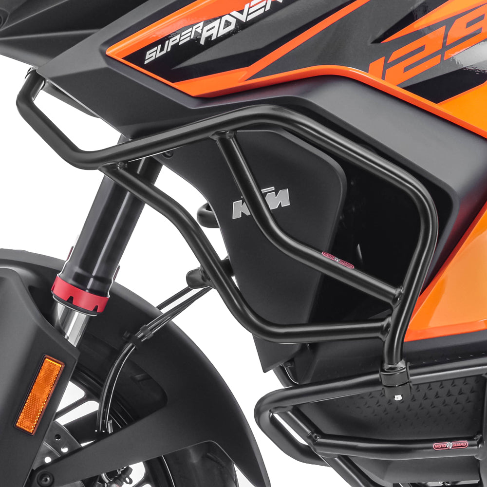 Crash bar pentru KTM 1290 Super Adventure R / S 21-24, Partea superioara, Negru Protectie motor