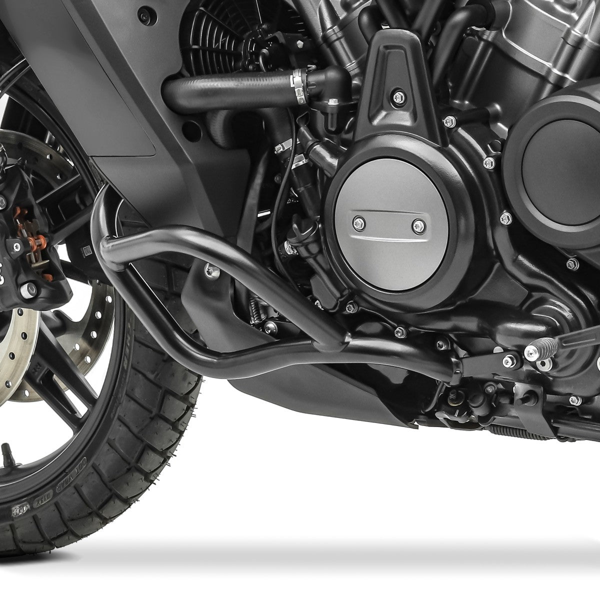 Crash bar pentru Harley Davidson Pan America 1250 / Special 21-24, Partea de jos, Negru Protectie motor