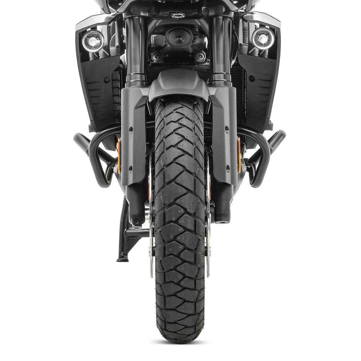 Crash bar pentru Harley Davidson Pan America 1250 / Special 21-24, Partea de jos, Negru Protectie motor
